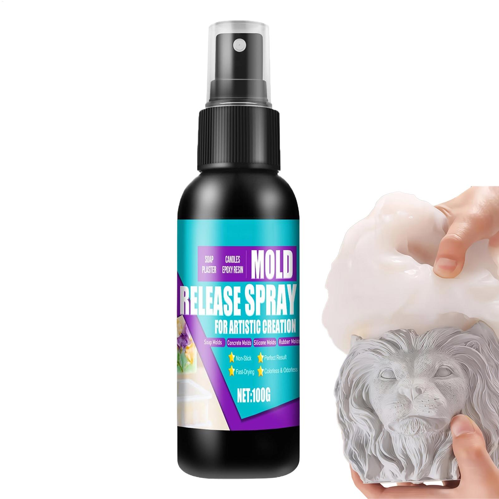 Soap Making Supplies - Spray Desmoldante de 100g, Agente Antiadherente