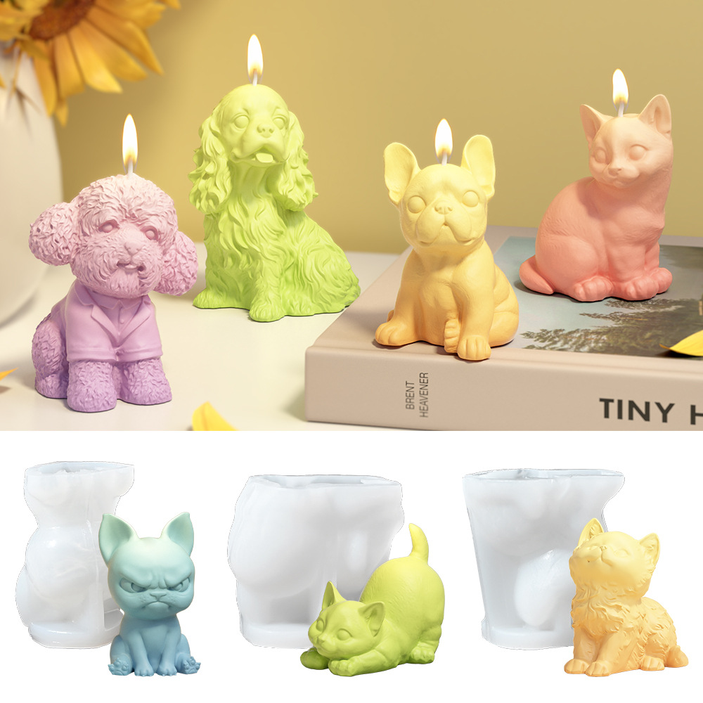 Soap Making Additives - Molde de silicona para cachorros Labrador