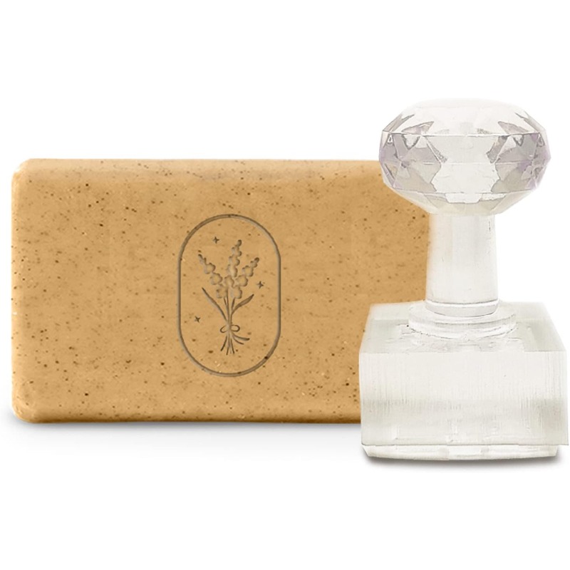 Soap Making Starter Kit - Sello de jabón acrílico de 5,5