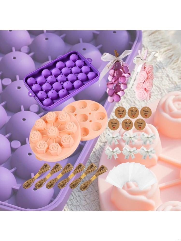 Soap Making Starter Kit - Juego 26 Uds fabricación jabón con