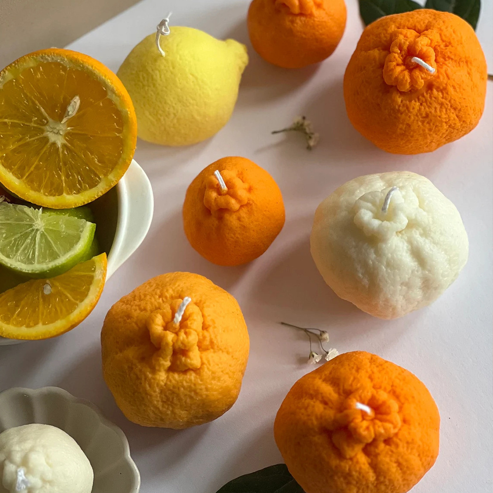 Soap Making Additives - Molde de vela de fruta naranja
