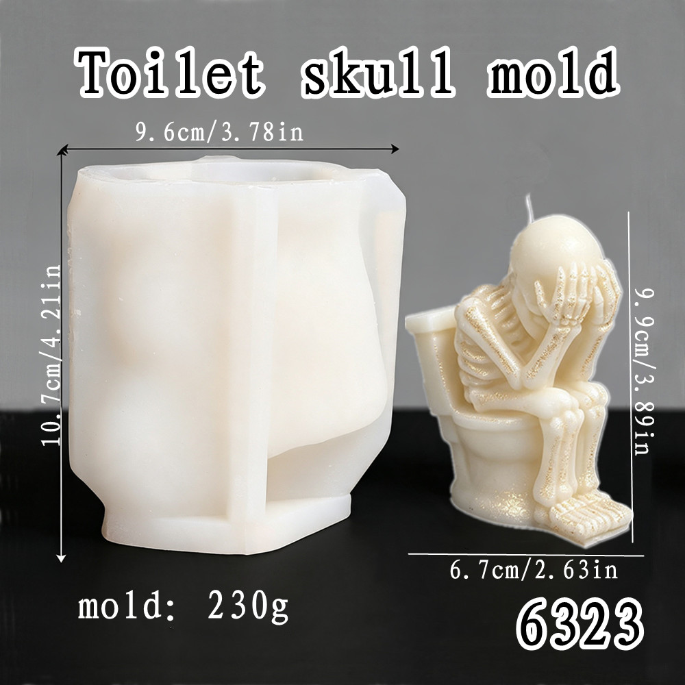 Molde 3D Realista de Cráneo co - Soap Making Additives reseña y precio