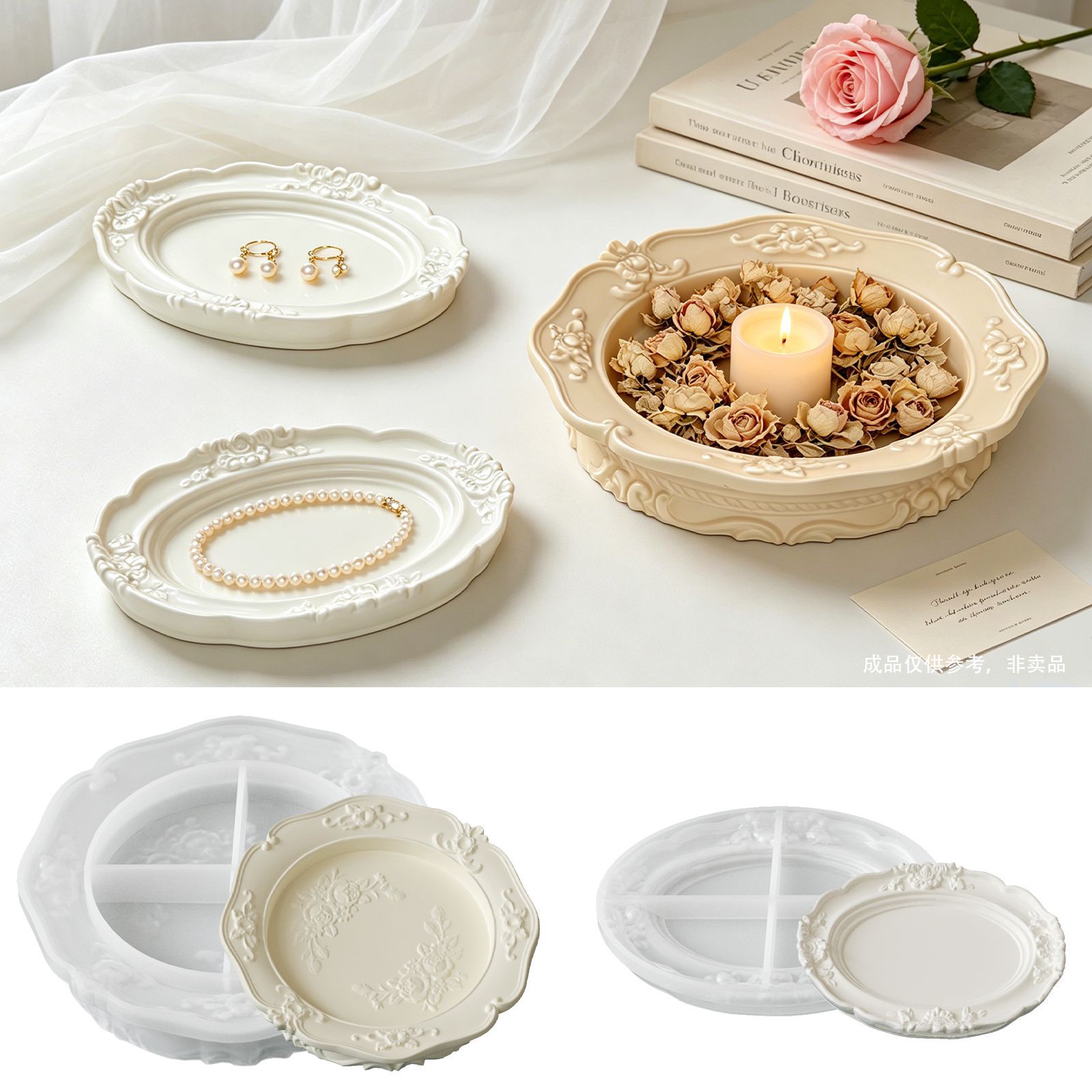 Elegante Molde de Silicona de  - Soap Making Party reseña y precio