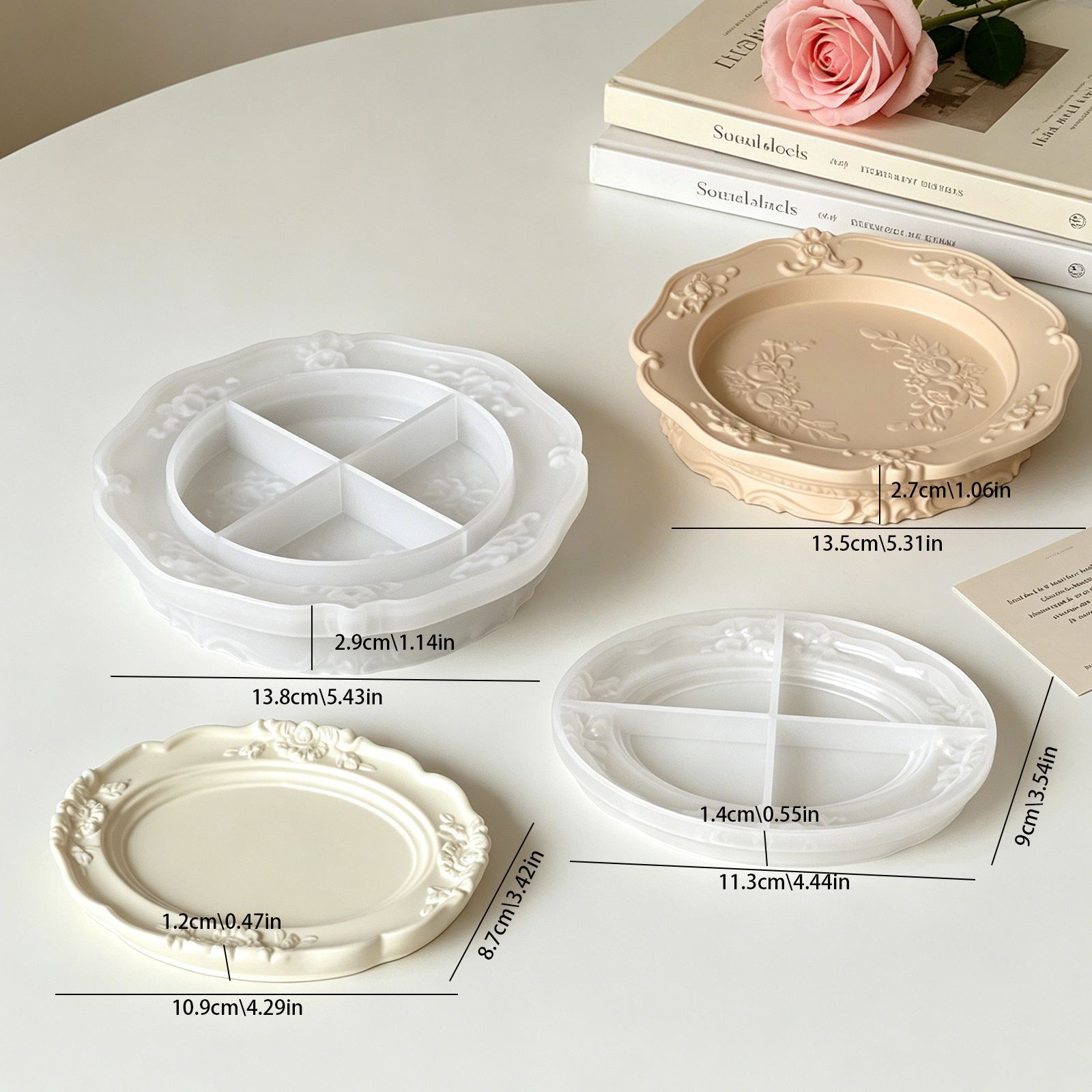 Elegante Molde de Silicona de  - Soap Making Party reseña y precio