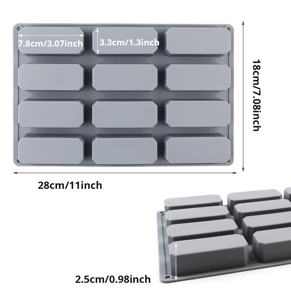 Molde Rectangular de Silicona  - Soap Making Jelly reseña y precio