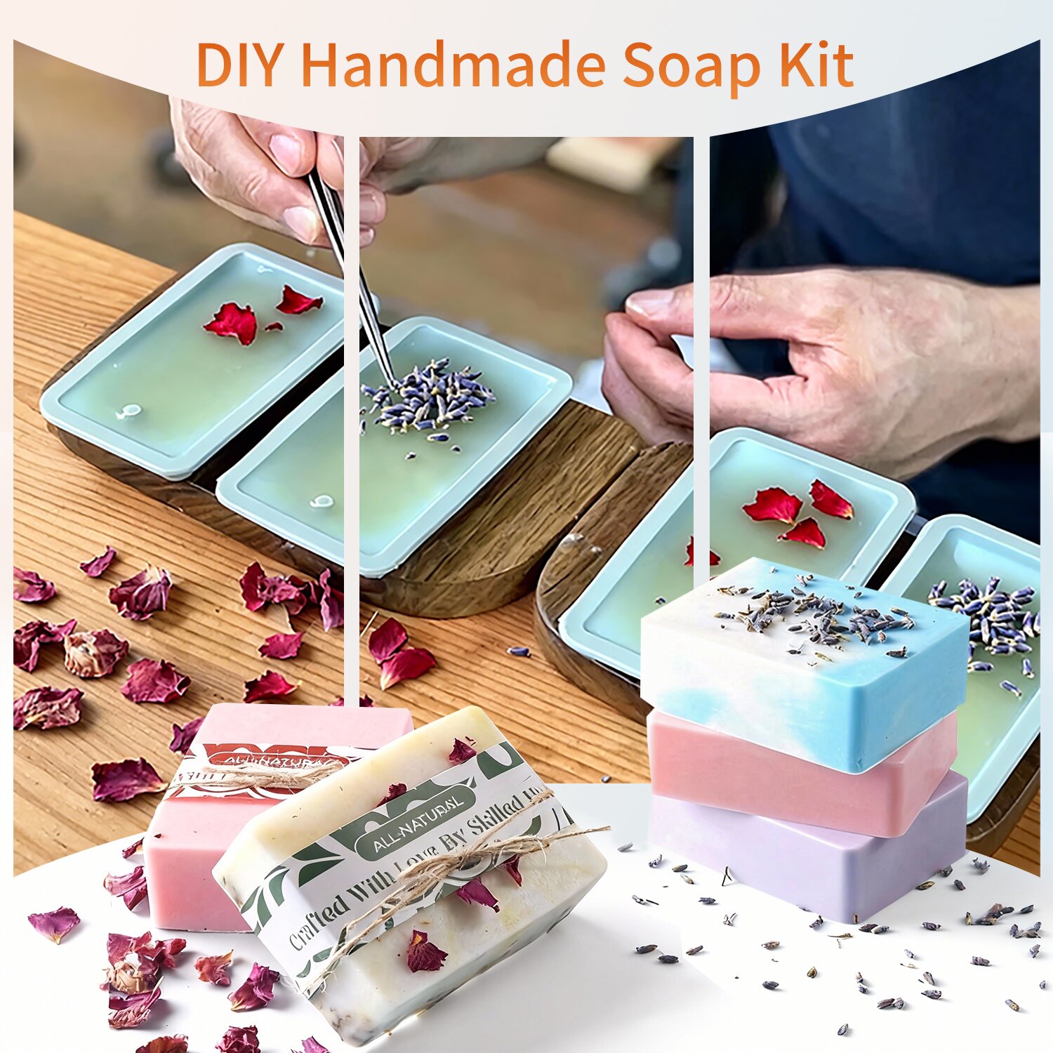 Kit grande de fabricación de j - Soap Making Starter Kit reseña y precio