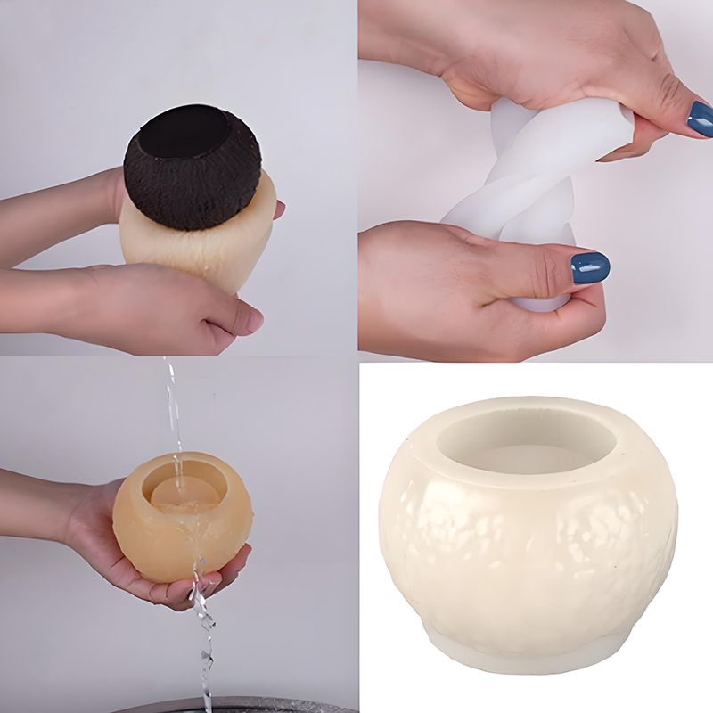 Molde de silicona de coco de s - Soap Making Supplies reseña y precio