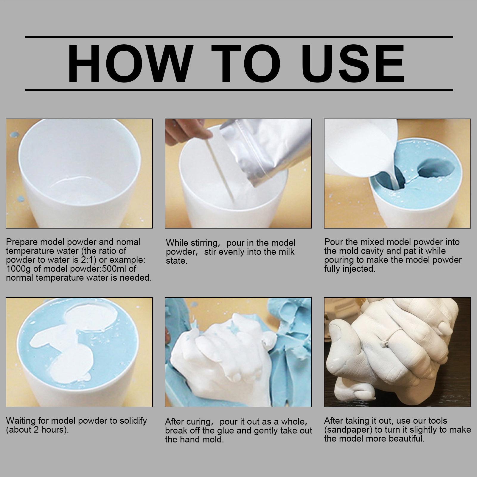 Kit de moldes para manos y pie - Soap Making Supplies reseña y precio