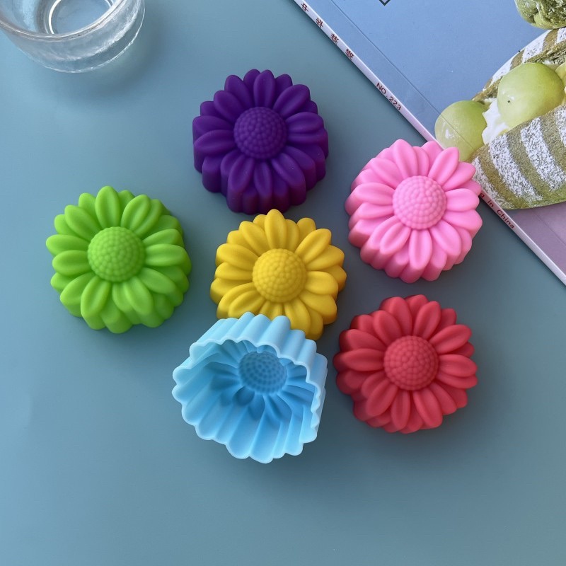 Juego de 6 moldes de silicona  - Soap Making Supplies reseña y precio