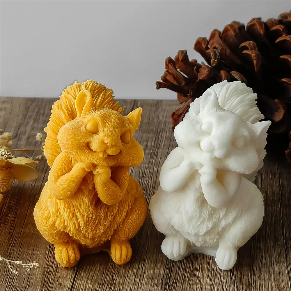 Molde de silicona 3D de ardill - Soap Making Additives reseña y precio