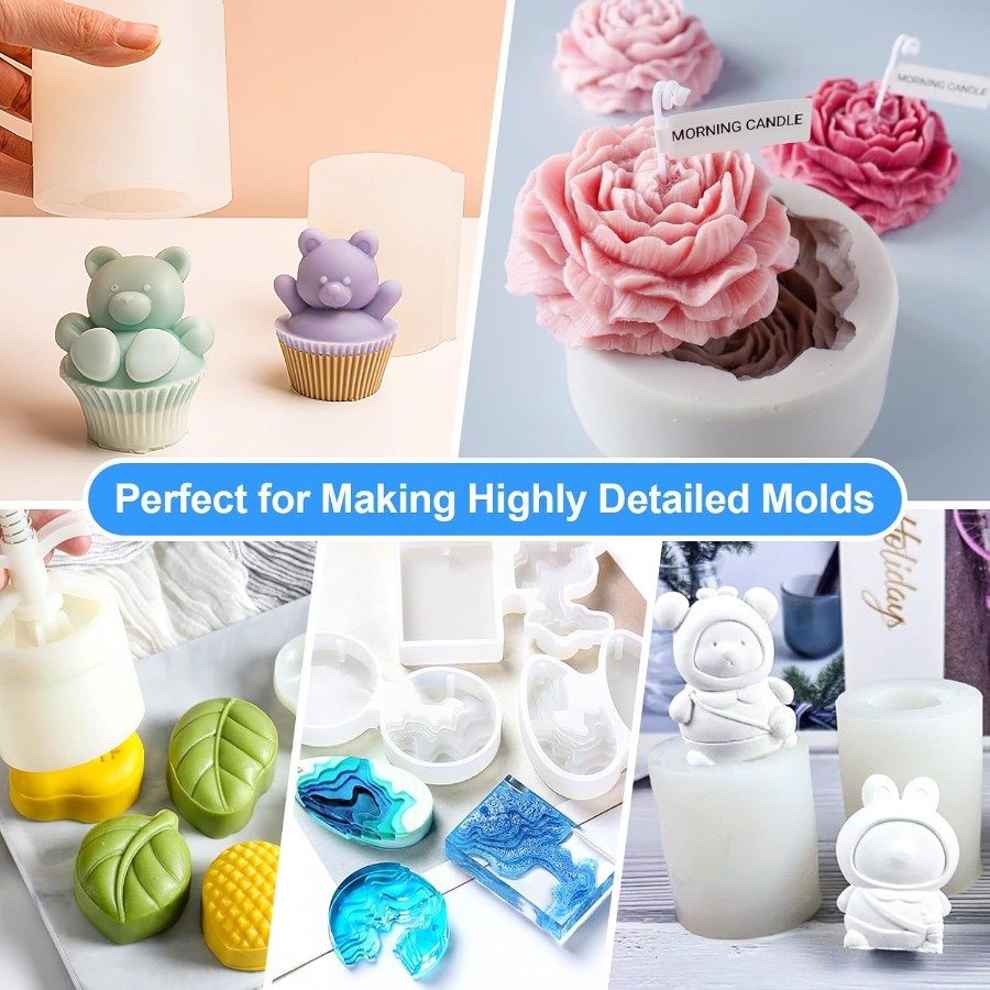 Kit para hacer moldes de silic - Soap Making Party reseña y precio