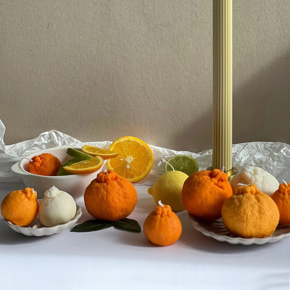 Molde de vela de fruta naranja - Soap Making Additives reseña y precio